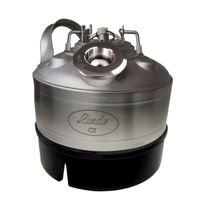 Fût de nettoyage en Inox de 5L pour tête Keykeg